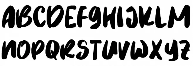 Riomaru Caratteri MINUSCOLO