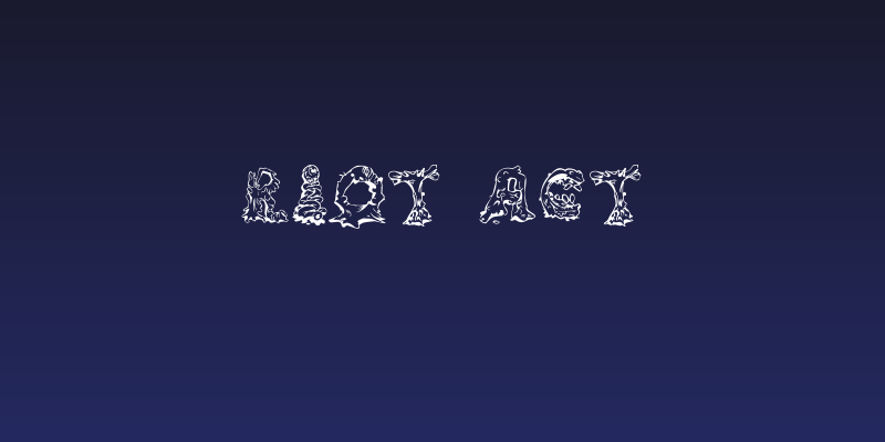 Riot Act Social Header