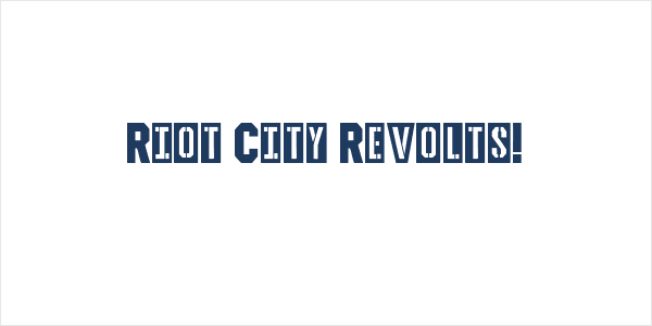 Riot City Revolts! Logo