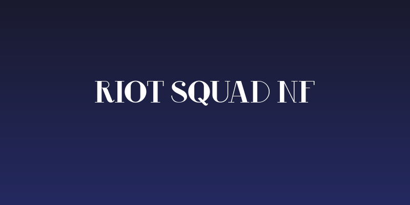 Riot Squad NF Social Header