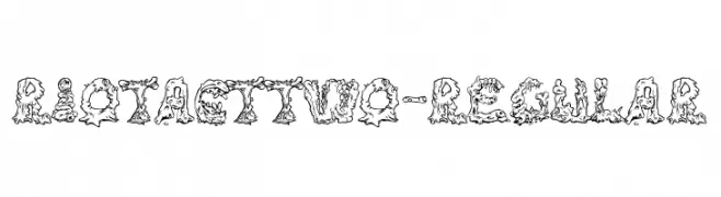 RiotActTwo-Regular  Frei Schriftart Herunterladen