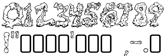 RiotActTwo-Regular Font OTHER CHARS