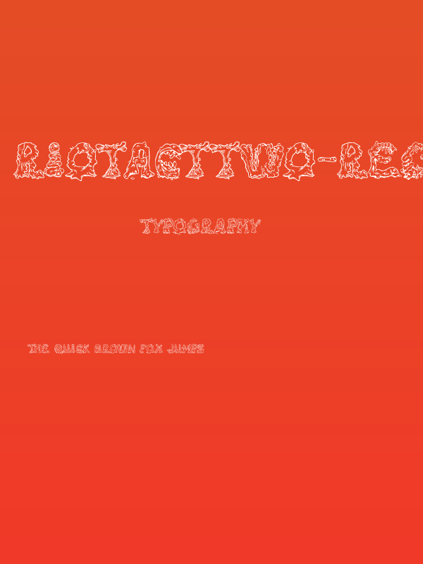 RiotActTwo-Regular Poster