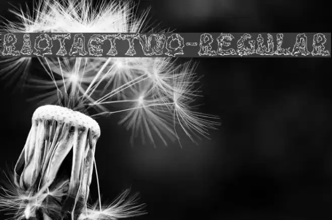 RiotActTwo-Regular Font examples