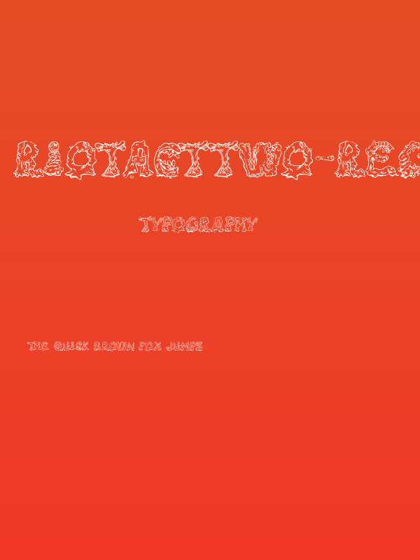 RiotActTwo-Regular Poster