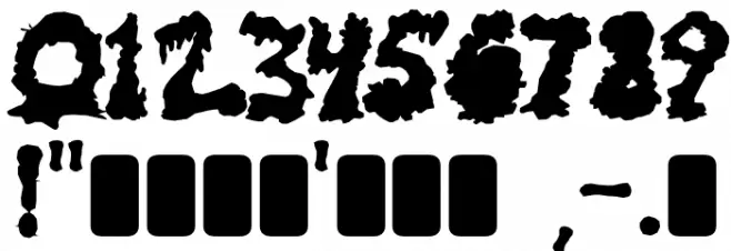 RiotActTwoBack-Regular Font OTHER CHARS