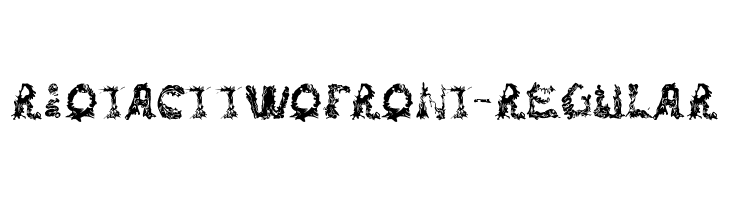 RiotActTwoFront-Regular  免费字体下载