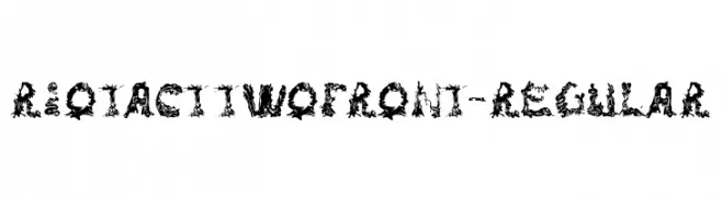 RiotActTwoFront-Regular  Скачать бесплатные шрифты