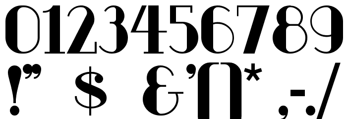 RiotSquad Font OTHER CHARS