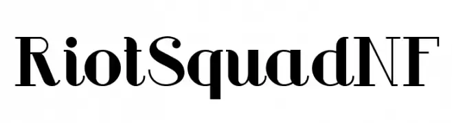 RiotSquadNF  baixar fontes gratis