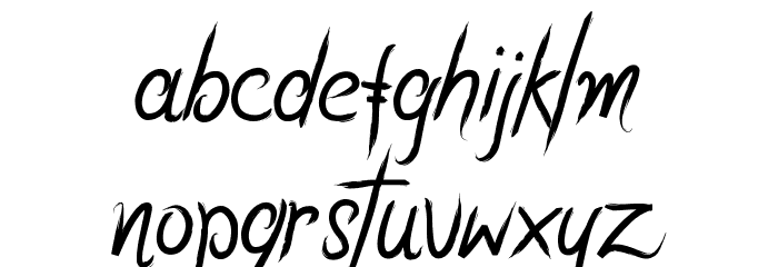 Riotiks Demo Font LOWERCASE