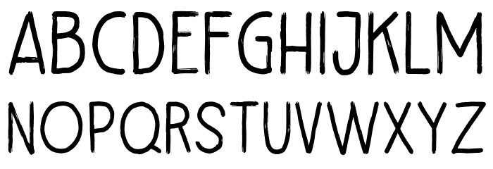 RiotousDemo Font LOWERCASE