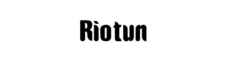 Riotun Font
