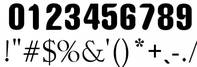 Riotun Font OTHER CHARS