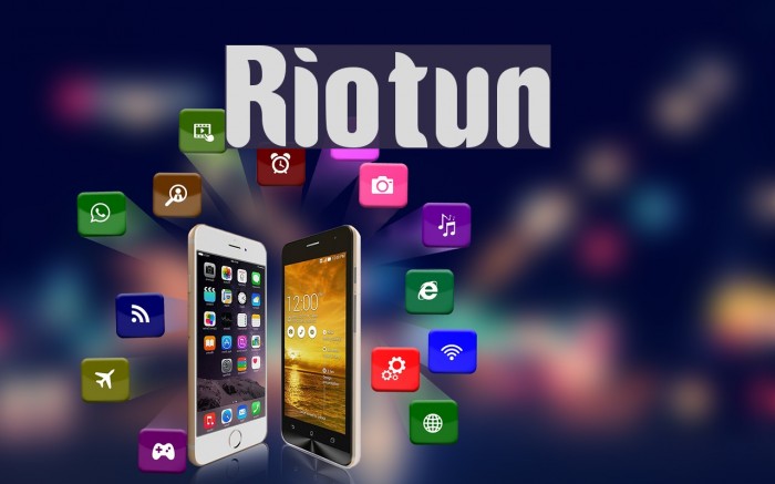 Riotun Font examples