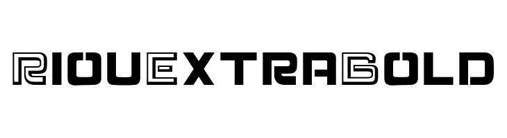 Riou ExtraBold  font caratteri gratis