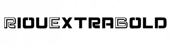 Riou ExtraBold  Frei Schriftart Herunterladen