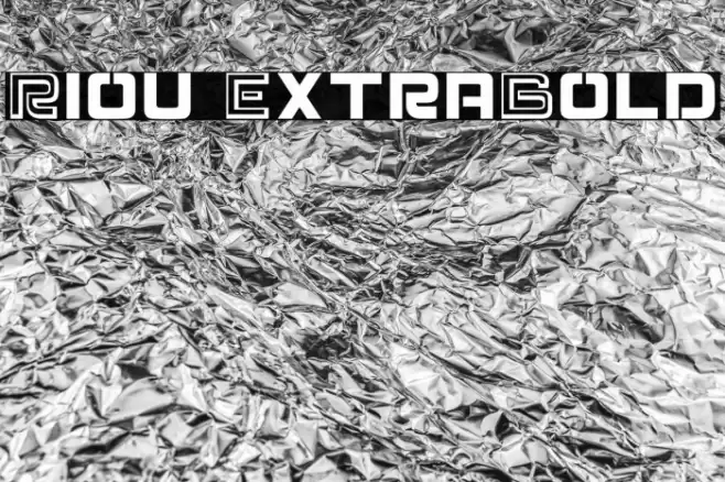 Riou ExtraBold フォント examples