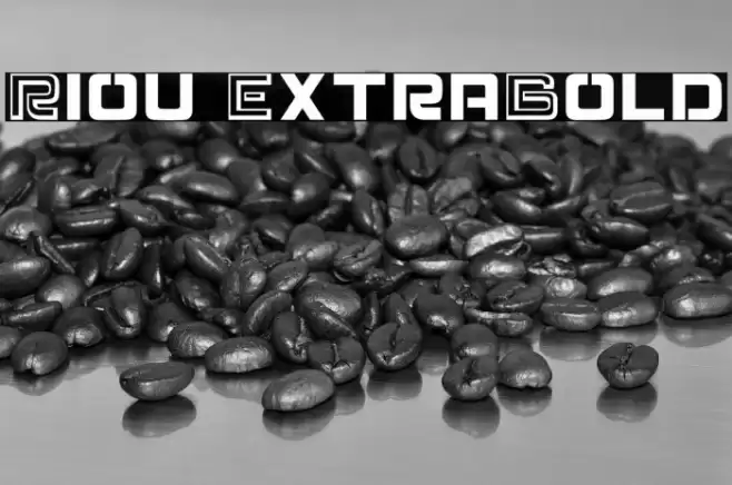 Riou ExtraBold フォント examples