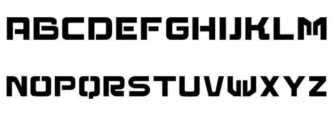 Riou ExtraBold 字体 小写