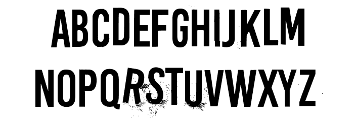 Rip-off Шрифта ВЕРХНИЙ
