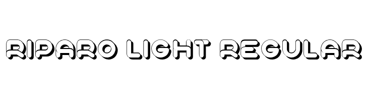 Riparo Light Regular  免费字体下载