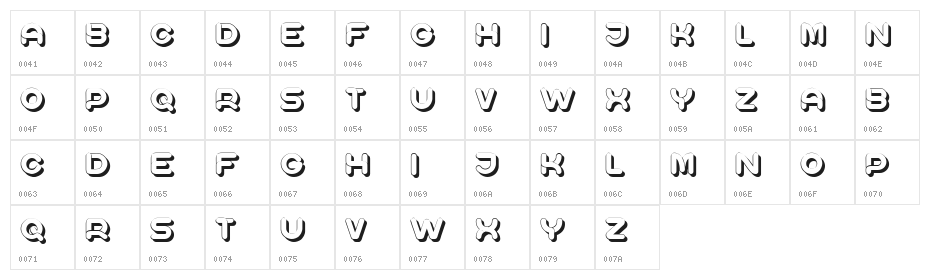Riparo Light Regular Character Map