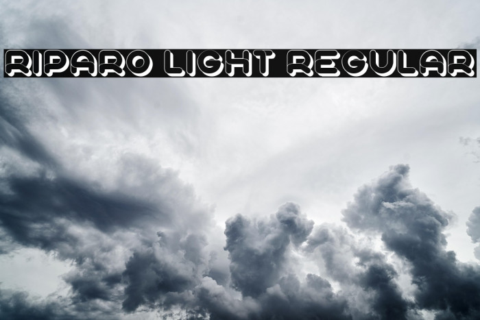 Riparo Light Regular Example 1