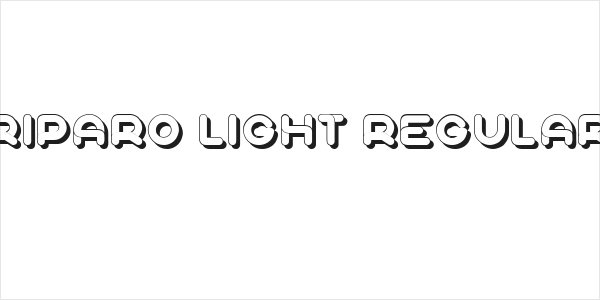 Riparo Light Regular Logo