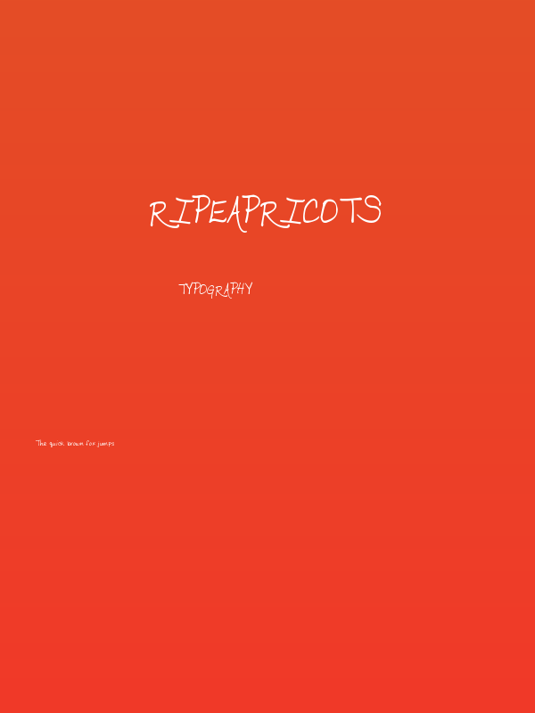 RipeApricots Poster