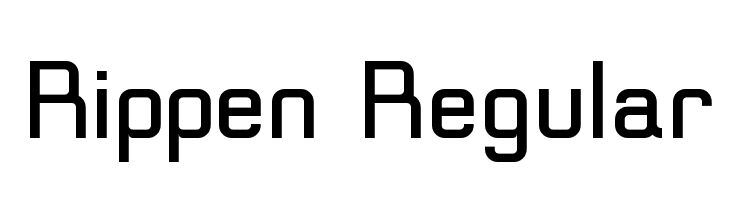 Rippen Regular Font