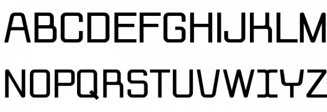 Rippen Regular Шрифта ВЕРХНИЙ