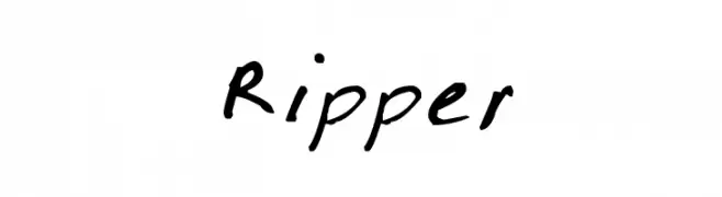 Ripper  Frei Schriftart Herunterladen