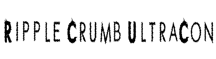 Ripple Crumb UltraCon Font