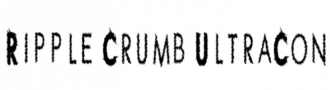 Ripple Crumb UltraCon  フリーフォントのダウンロード