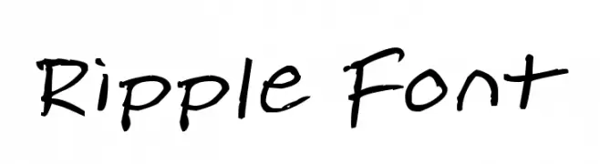 Ripple Font  Descarca Fonturi Gratis