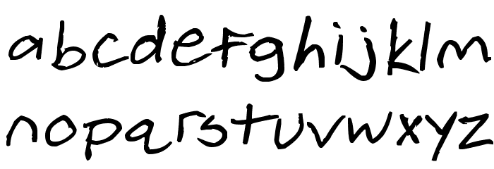 Ripple Font Font LOWERCASE