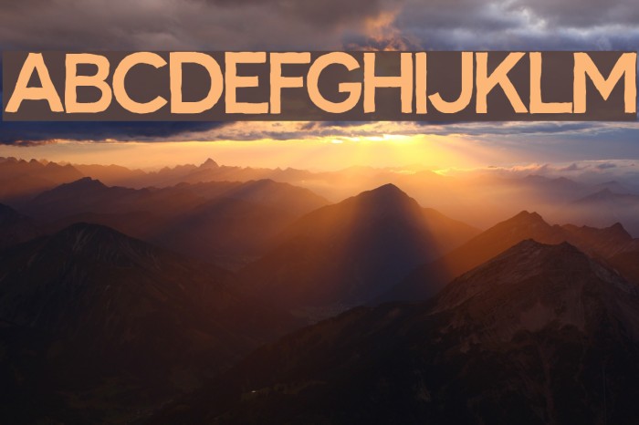 Ripple Font examples
