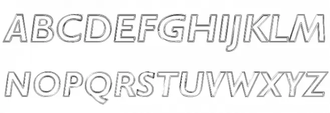 Ripplemere  ThinItalic 字体 大写