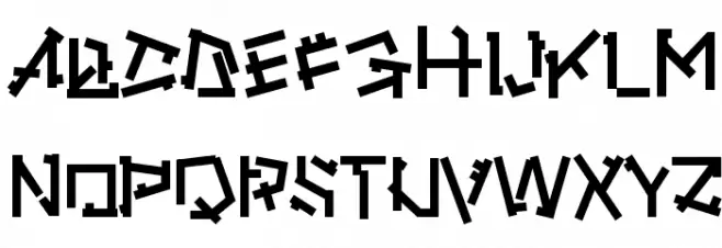 Ripstone Schriftart Groß