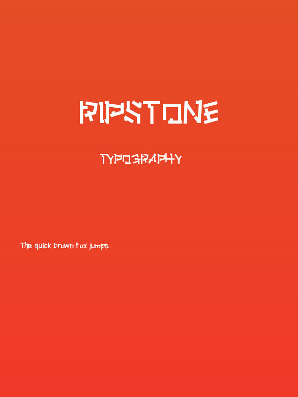 Ripstone Poster