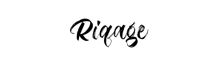 Riqage  Скачать бесплатные шрифты