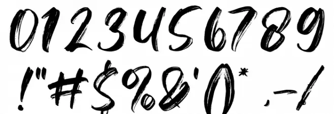 Riqage Font OTHER CHARS