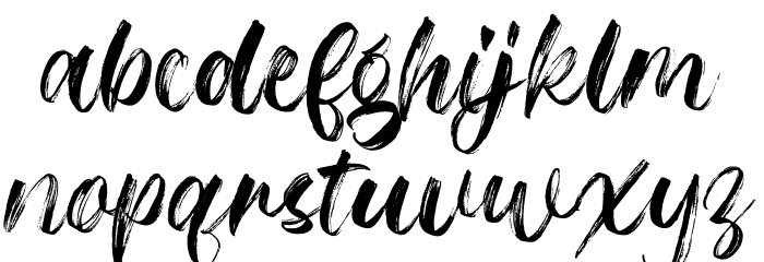 Riqage Font LOWERCASE