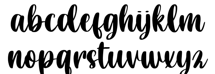 Risalah Cinta Font LOWERCASE