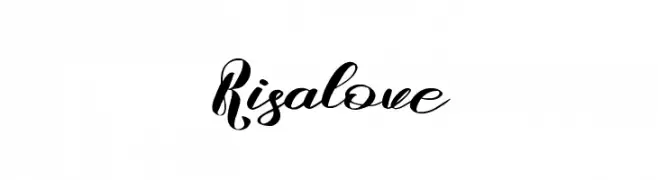 Risalove  font caratteri gratis