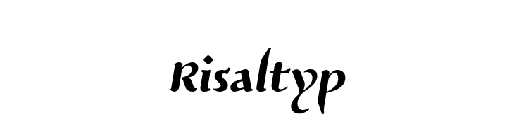 Risaltyp  नि: शुल्क फ़ॉन्ट्स डाउनलोड