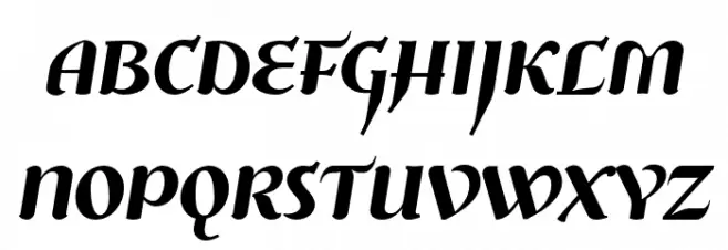 Risaltyp 字体 大写
