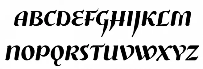 RisaltypS01 字体 大写