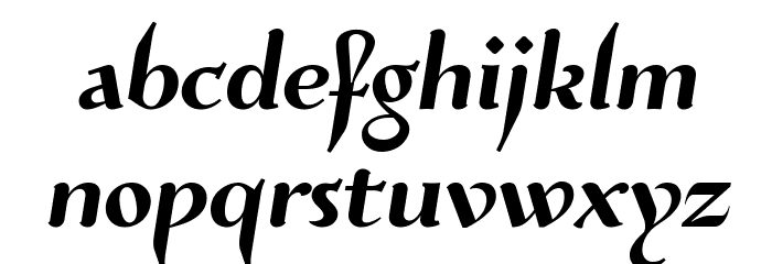 Risaltyp Font LOWERCASE